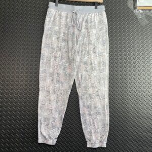 Secret Treasure‎ Gray Snake Skin Pattern Print Sleepwear Pajama Pants Women's M